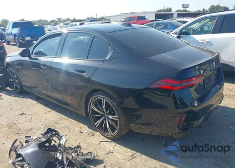 2025 BMW 530 I from USA, damaged, VIN WBA43FJ01SCU16163